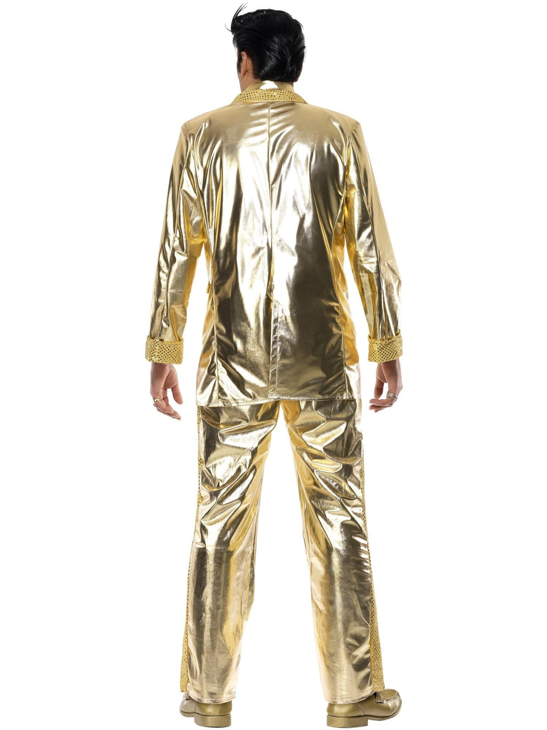 ELVIS GOLD COSTUME, ADULT - Little Shop of Horrors Costumery & Pop-Culture Emporium - 16 Bennetts Rd Mornington Melbourne - Melbourne's Most Iconic Costume Shop