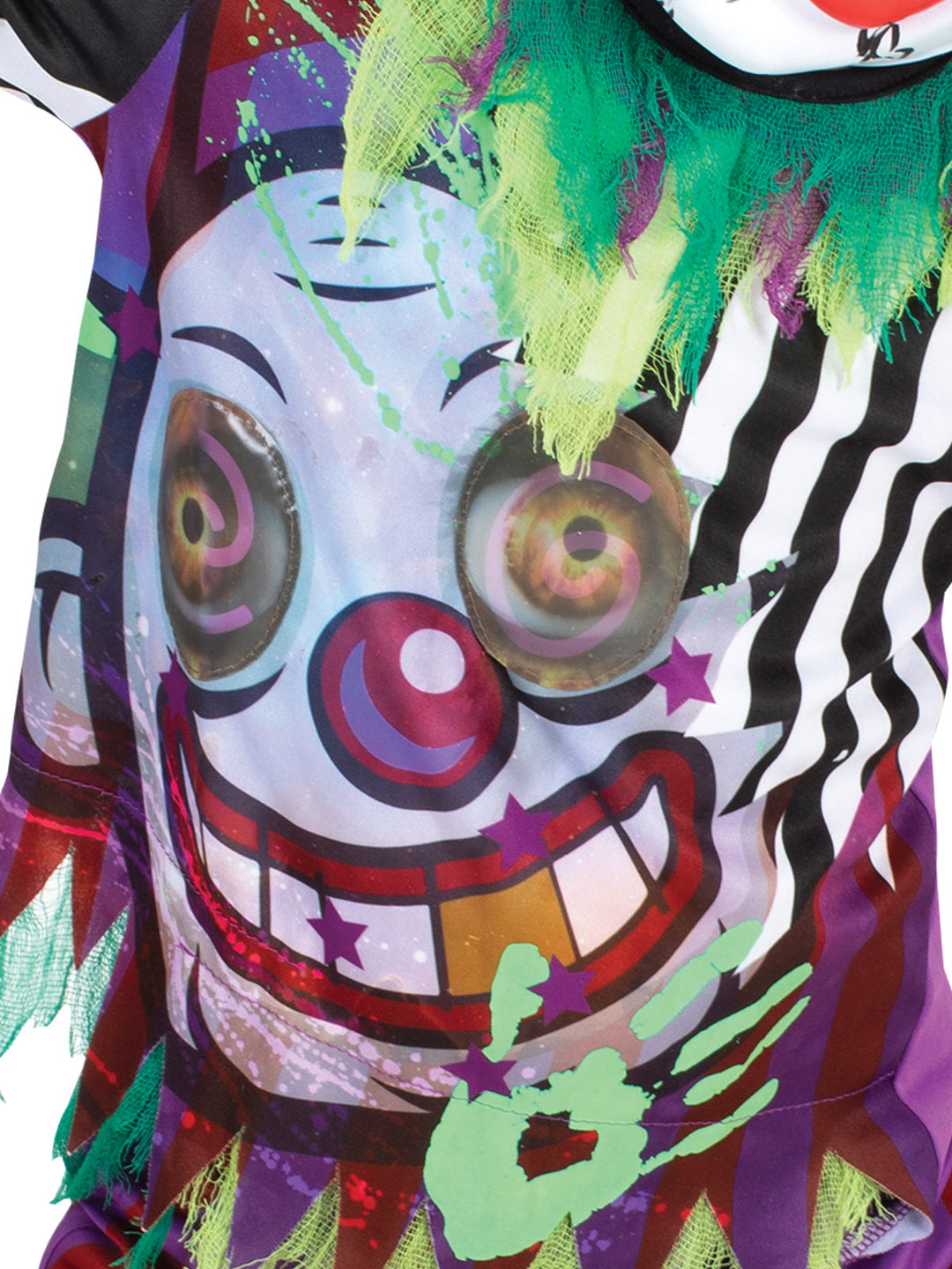 SCARY CLOWN LENTICULAR COSTUME, CHILD - Little Shop of Horrors