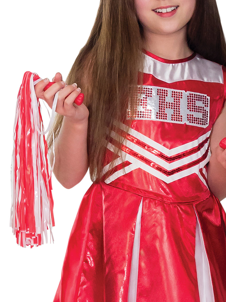 WILDCAT CHEERLEADER HIGH SCHOOL MUSICAL COSTUME, CHILD - Little Shop of Horrors Costumery & Pop-Culture Emporium - 16 Bennetts Rd Mornington Melbourne - Melbourne's Most Iconic Costume Shop