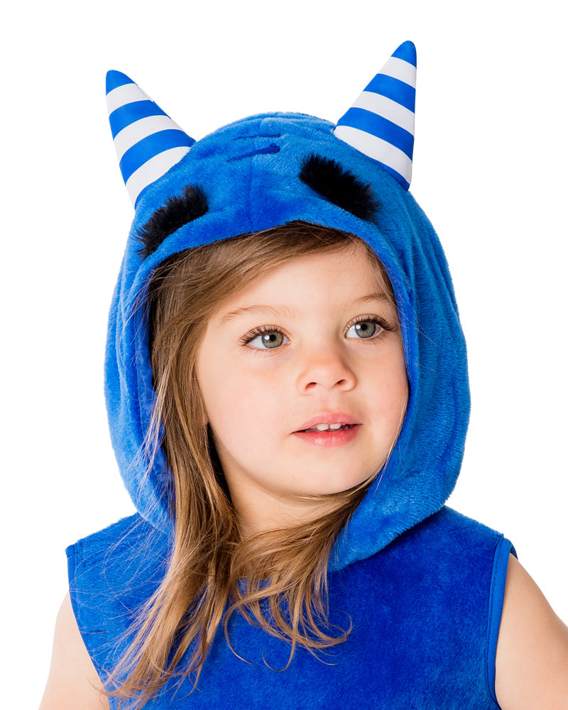 ODDBODS POGO BLUE MONSTER COSTUME, CHILD - Little Shop of Horrors Costumery & Pop-Culture Emporium - 16 Bennetts Rd Mornington Melbourne - Melbourne's Most Iconic Costume Shop