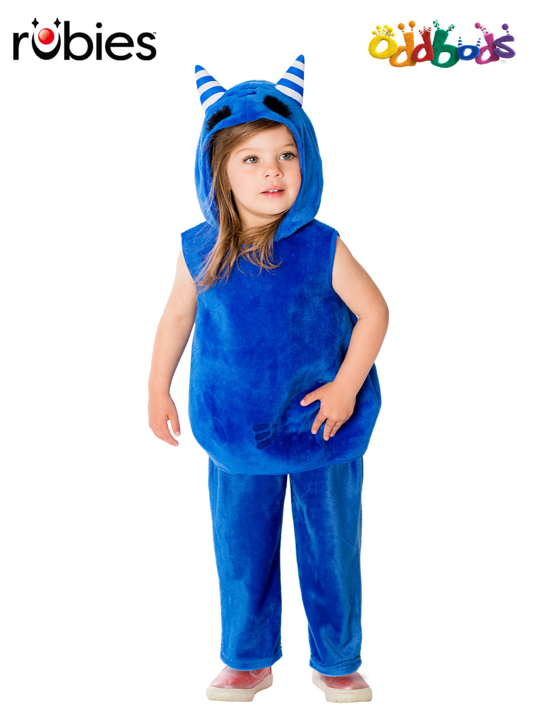 ODDBODS POGO BLUE MONSTER COSTUME, CHILD - Little Shop of Horrors Costumery & Pop-Culture Emporium - 16 Bennetts Rd Mornington Melbourne - Melbourne's Most Iconic Costume Shop