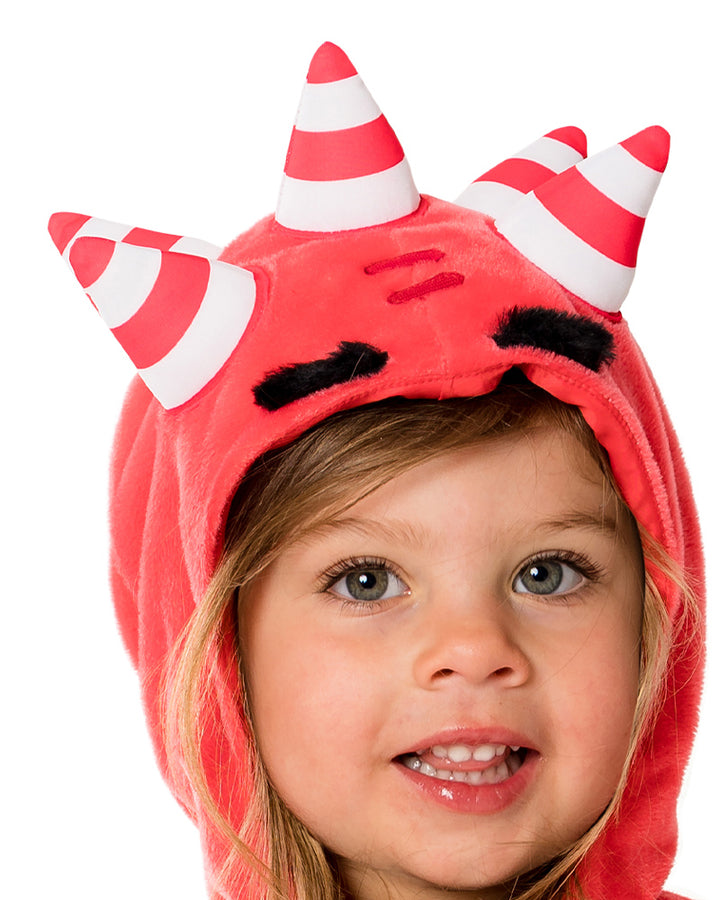 ODDBODS FUSE RED MONSTER COSTUME, CHILD - Little Shop of Horrors Costumery & Pop-Culture Emporium - 16 Bennetts Rd Mornington Melbourne - Melbourne's Most Iconic Costume Shop