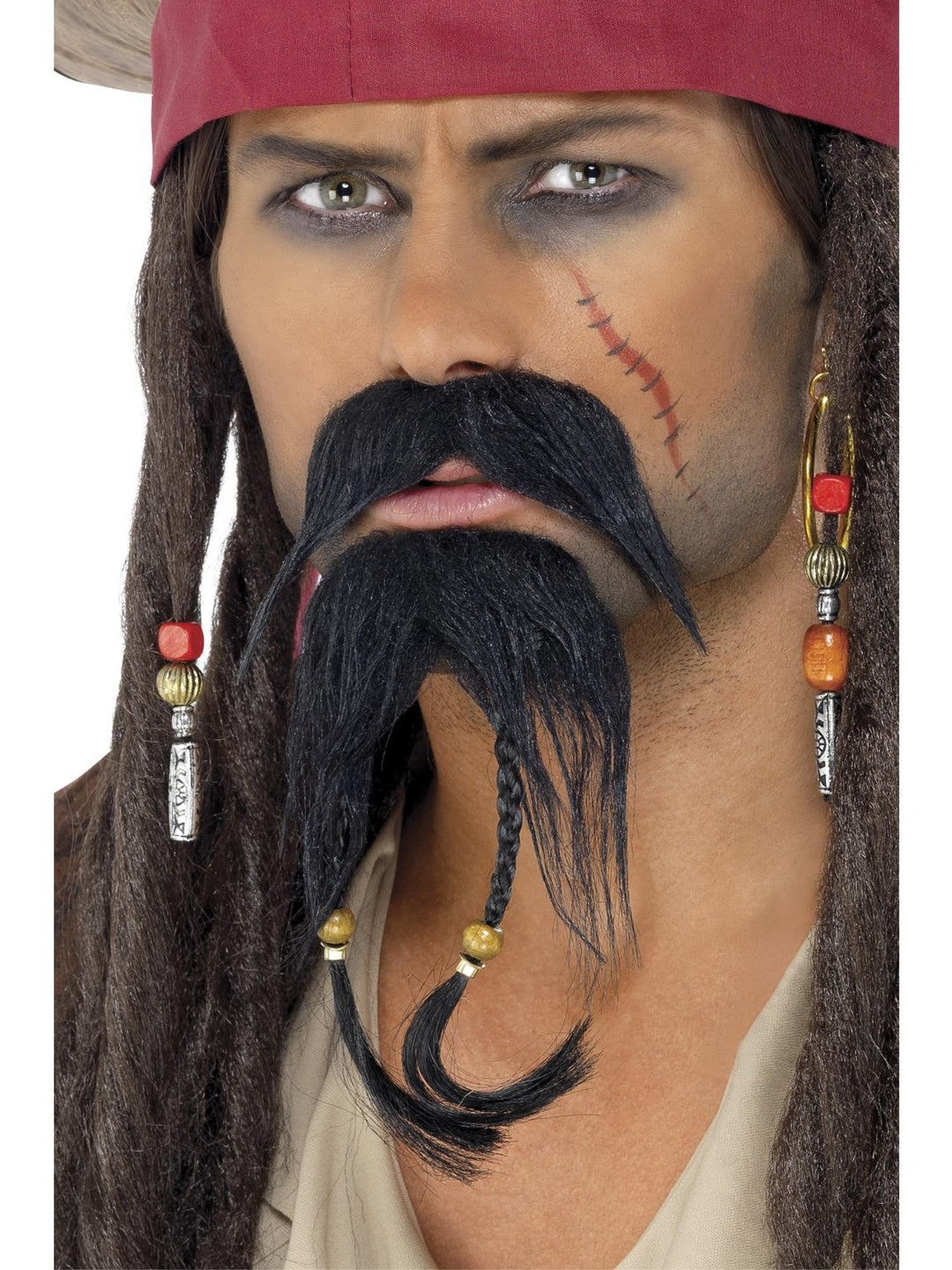 PIRATE FACIAL HAIR SET, ADULT - Little Shop of Horrors Costumery & Pop-Culture Emporium - 16 Bennetts Rd Mornington Melbourne