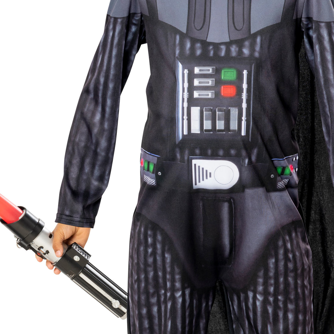 DARTH VADER COSTUME & NON-LIGHT UP LIGHTSABER, CHILD - Little Shop of Horrors