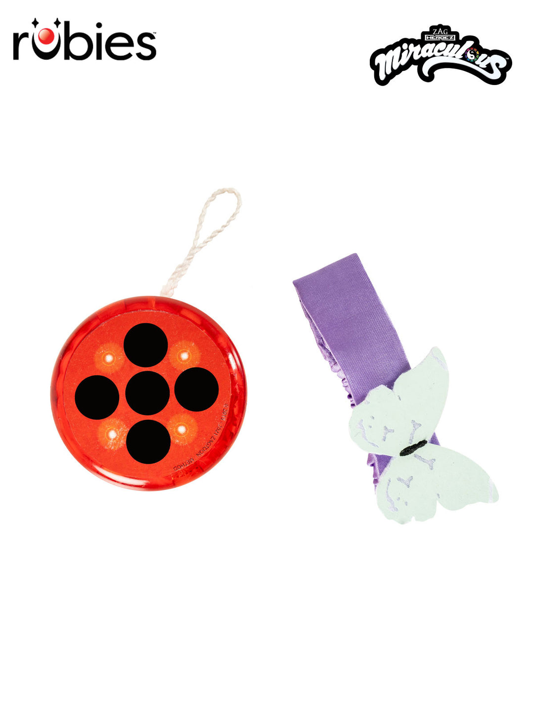 MIRACULOUS LADYBUG YOYO & WRISTLET – ACCESSORY SET - Little Shop of Horrors Costumery & Pop-Culture Emporium - 16 Bennetts Rd Mornington Melbourne - Melbourne's Most Iconic Costume Shop