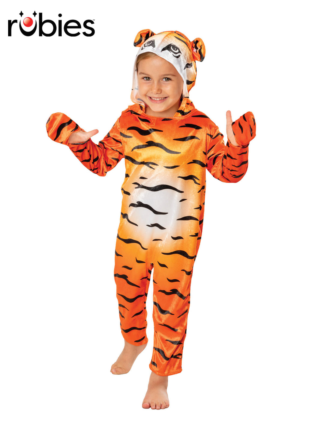 TIGER DELUXE HOODED COSTUME, CHILD - Little Shop of Horrors Costumery & Pop-Culture Emporium - 16 Bennetts Rd Mornington Melbourne - Melbourne's Most Iconic Costume Shop