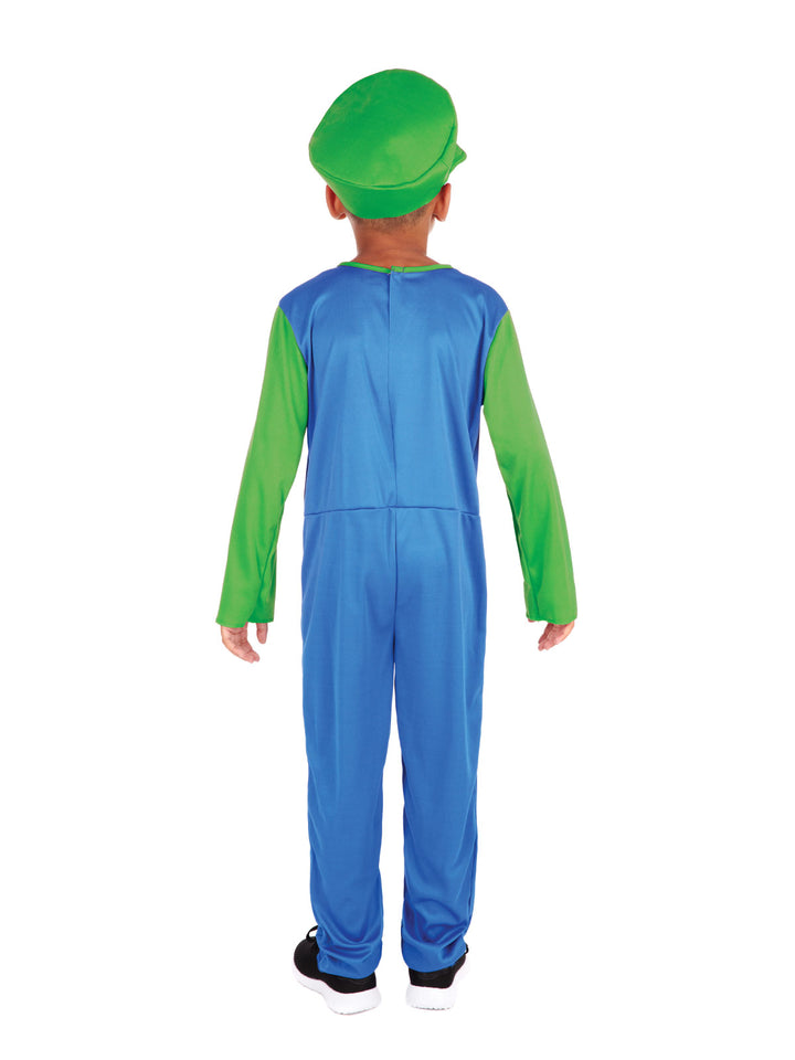 GREEN PLUMBER BOY COSTUME, CHILD - Little Shop of Horrors Costumery & Pop-Culture Emporium - 16 Bennetts Rd Mornington Melbourne - Melbourne's Most Iconic Costume Shop