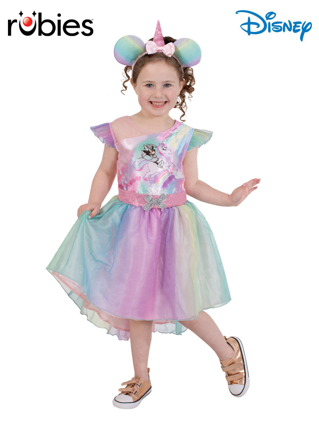 MINNIE MOUSE UNICORN COSTUME, CHILD - Little Shop of Horrors Costumery & Pop-Culture Emporium - 16 Bennetts Rd Mornington Melbourne - Melbourne's Most Iconic Costume Shop