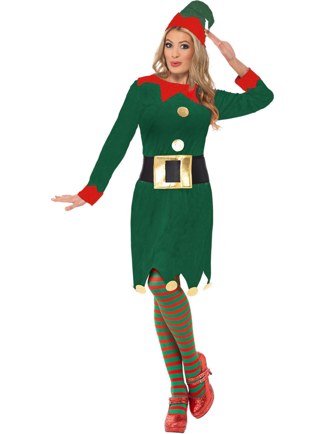 ELF COSTUME, ADULT - Little Shop of Horrors Costumery & Pop-Culture Emporium - 16 Bennetts Rd Mornington Melbourne - Melbourne's Most Iconic Costume Shop