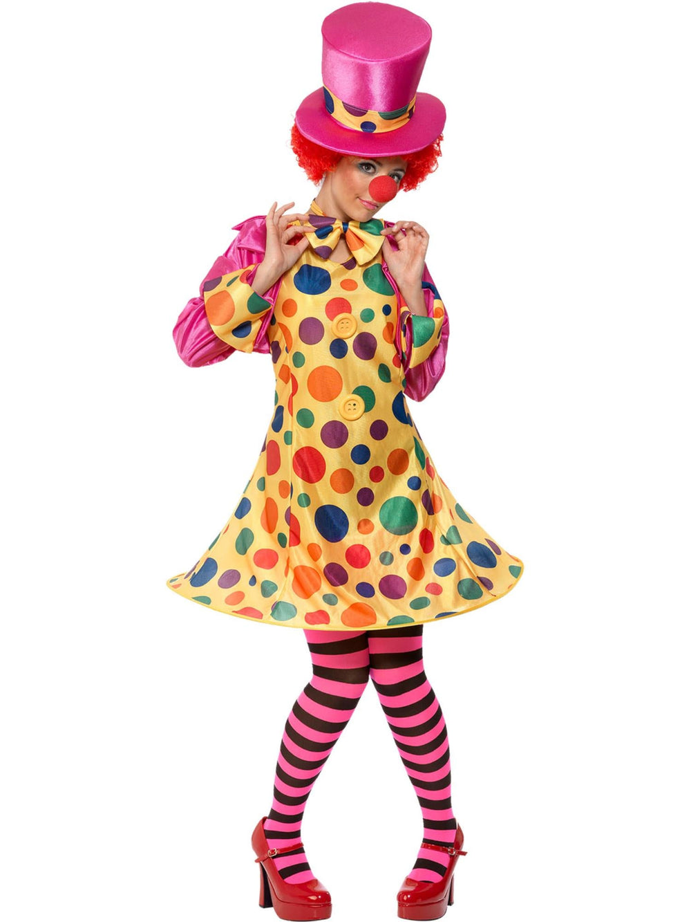 CLOWN LADY COSTUME, ADULT - Little Shop of Horrors Costumery & Pop-Culture Emporium - 16 Bennetts Rd Mornington Melbourne - Melbourne's Most Iconic Costume Shop