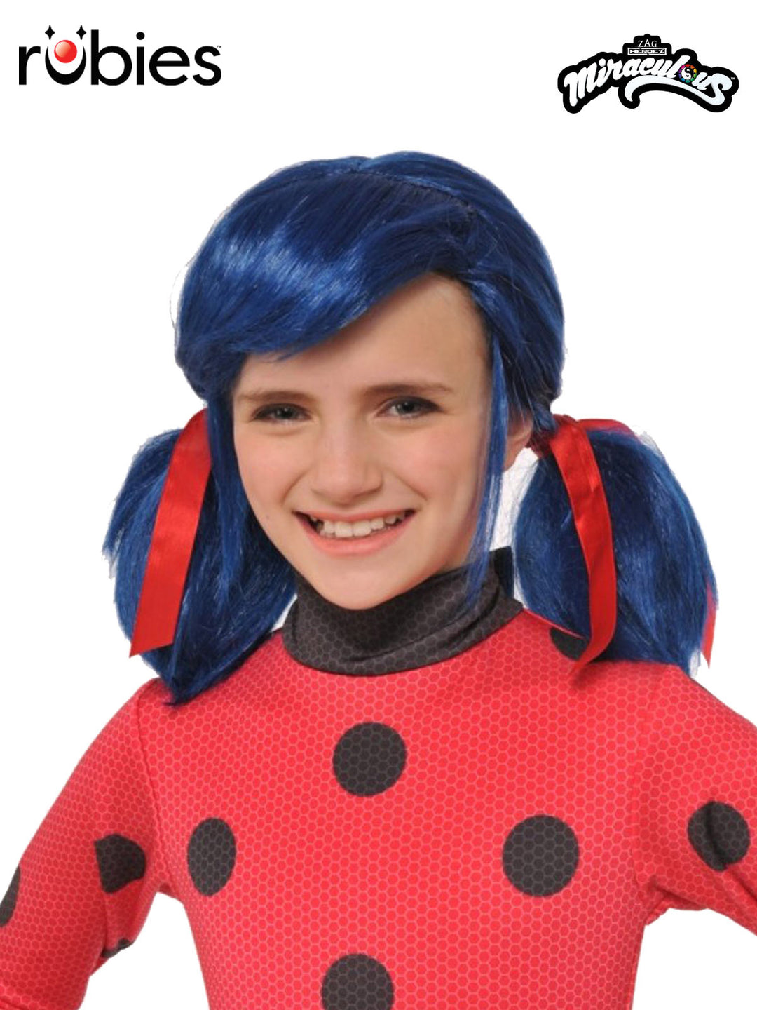 MIRACULOUS LADYBUG WIG – CHILD - Little Shop of Horrors Costumery & Pop-Culture Emporium - 16 Bennetts Rd Mornington Melbourne - Melbourne's Most Iconic Costume Shop