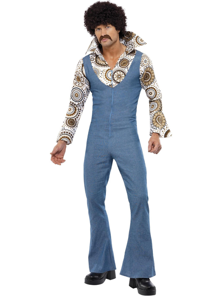 GROOVY DANCER JUMPSUIT, ADULT - Little Shop of Horrors Costumery & Pop-Culture Emporium - 16 Bennetts Rd Mornington Melbourne - Melbourne's Most Iconic Costume Shop