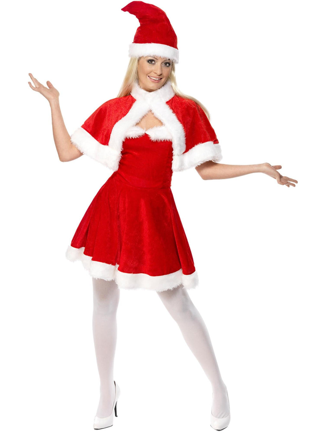 MISS SANTA COSTUME, ADULT - Little Shop of Horrors Costumery & Pop-Culture Emporium - 16 Bennetts Rd Mornington Melbourne - Melbourne's Most Iconic Costume Shop