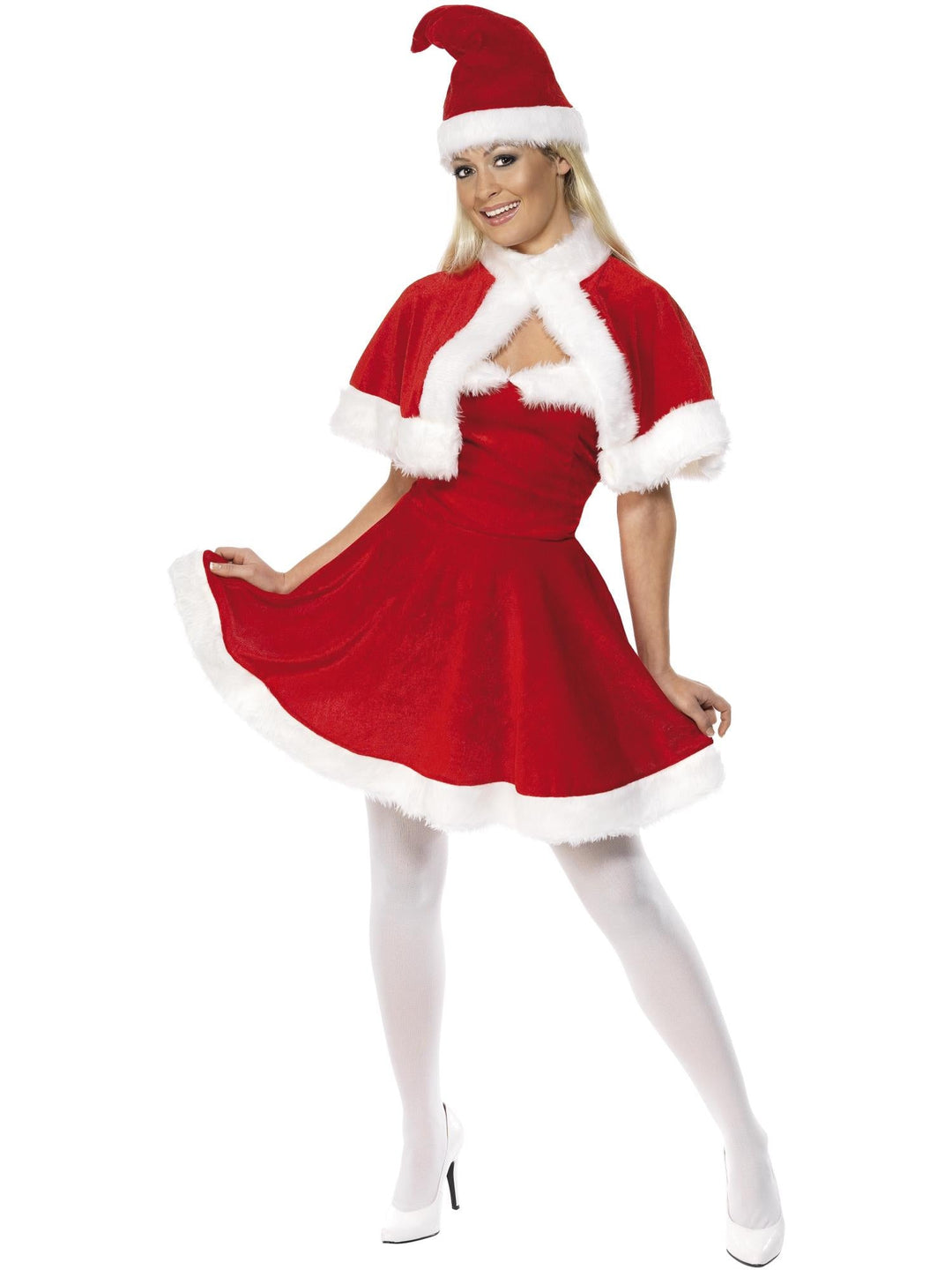 MISS SANTA COSTUME, ADULT - Little Shop of Horrors Costumery & Pop-Culture Emporium - 16 Bennetts Rd Mornington Melbourne - Melbourne's Most Iconic Costume Shop