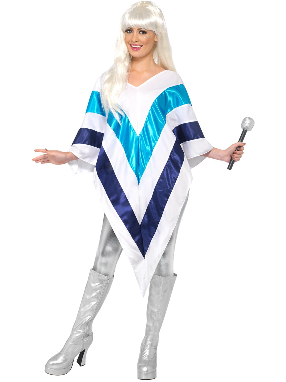 ABBA SUPER TROOPER PONCHO, ADULT - Little Shop of Horrors Costumery & Pop-Culture Emporium - 16 Bennetts Rd Mornington Melbourne - Melbourne's Most Iconic Costume Shop