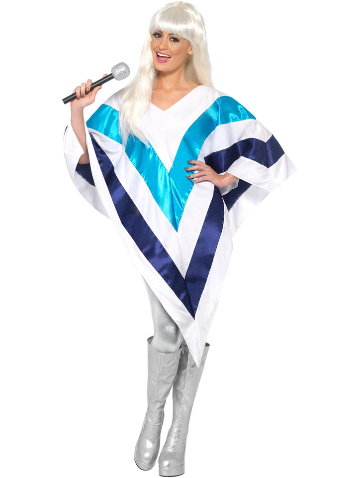 ABBA SUPER TROOPER PONCHO, ADULT - Little Shop of Horrors Costumery & Pop-Culture Emporium - 16 Bennetts Rd Mornington Melbourne - Melbourne's Most Iconic Costume Shop