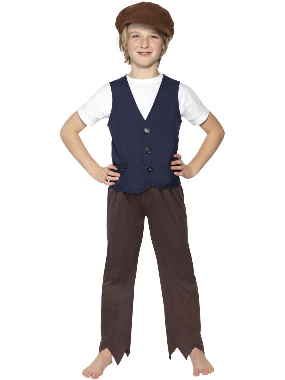 VICTORIAN POOR PEASANT BOY KIT, CHILD - Little Shop of Horrors Costumery & Pop-Culture Emporium - 16 Bennetts Rd Mornington Melbourne - Melbourne's Most Iconic Costume Shop