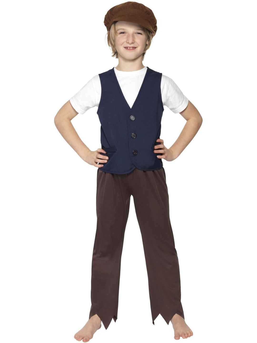 VICTORIAN POOR PEASANT BOY KIT, CHILD - Little Shop of Horrors Costumery & Pop-Culture Emporium - 16 Bennetts Rd Mornington Melbourne - Melbourne's Most Iconic Costume Shop