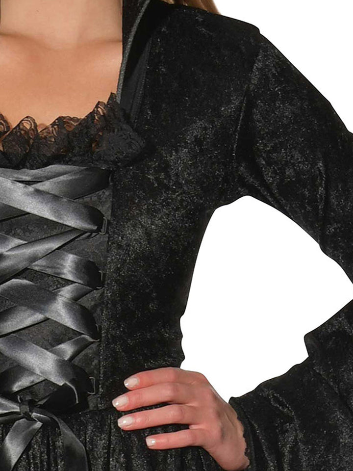 SOUL CRUSHED VELVET TOP, ADULT - Little Shop of Horrors Costumery & Pop-Culture Emporium - 16 Bennetts Rd Mornington Melbourne - Melbourne's Most Iconic Costume Shop