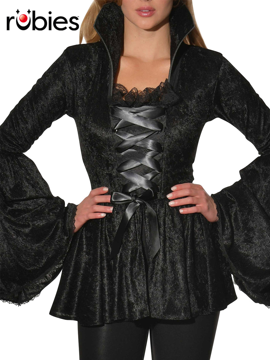 SOUL CRUSHED VELVET TOP, ADULT - Little Shop of Horrors Costumery & Pop-Culture Emporium - 16 Bennetts Rd Mornington Melbourne - Melbourne's Most Iconic Costume Shop