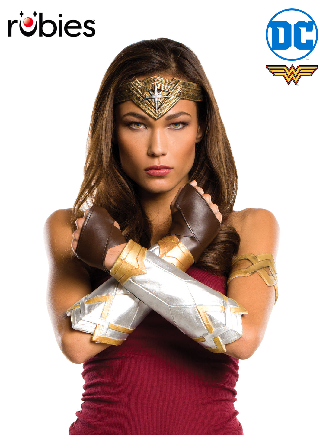 WONDER WOMAN DELUXE ACCESSORY SET – ADULT - Little Shop of Horrors Costumery & Pop-Culture Emporium - 16 Bennetts Rd Mornington Melbourne - Melbourne's Most Iconic Costume Shop