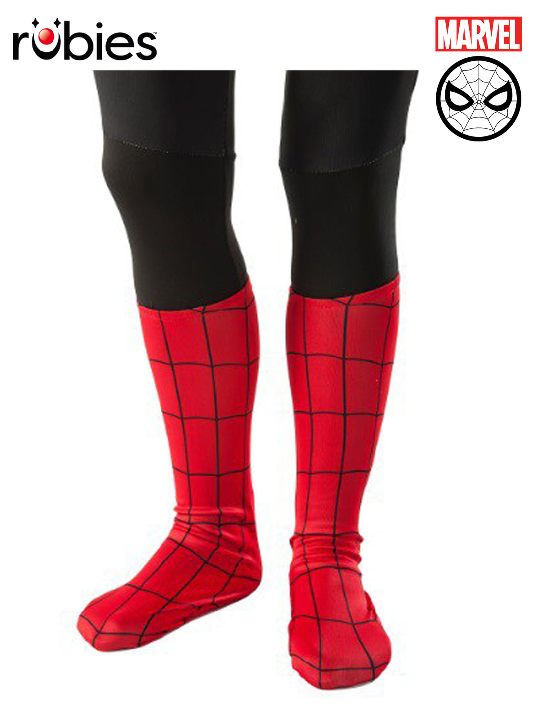 SPIDER-MAN BOOT COVERS – CHILD - Little Shop of Horrors Costumery & Pop-Culture Emporium - 16 Bennetts Rd Mornington Melbourne - Melbourne's Most Iconic Costume Shop