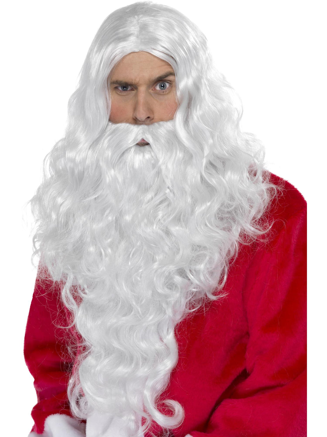 SANTA LONG WIG & BEARD, ADULT - Little Shop of Horrors Costumery & Pop-Culture Emporium - 16 Bennetts Rd Mornington Melbourne - Melbourne's Most Iconic Costume Shop
