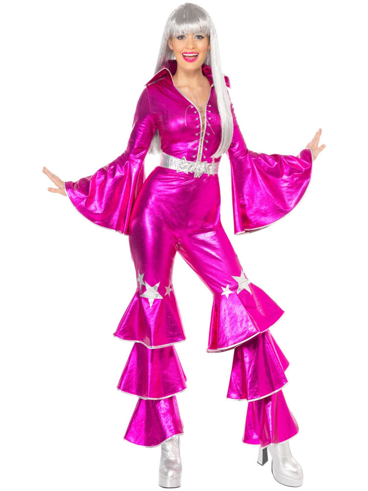 70S DANCING DREAM COSTUME, ADULT - Little Shop of Horrors Costumery & Pop-Culture Emporium - 16 Bennetts Rd Mornington Melbourne - Melbourne's Most Iconic Costume Shop