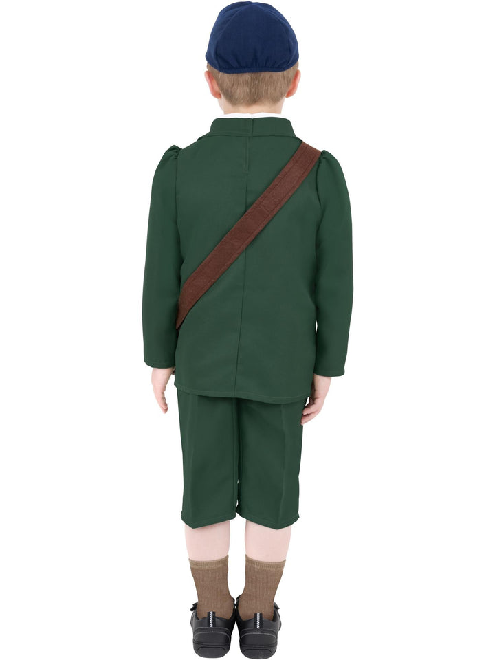 WORLD WAR II EVACUEE BOY COSTUME, CHILD - Little Shop of Horrors Costumery & Pop-Culture Emporium - 16 Bennetts Rd Mornington Melbourne - Melbourne's Most Iconic Costume Shop