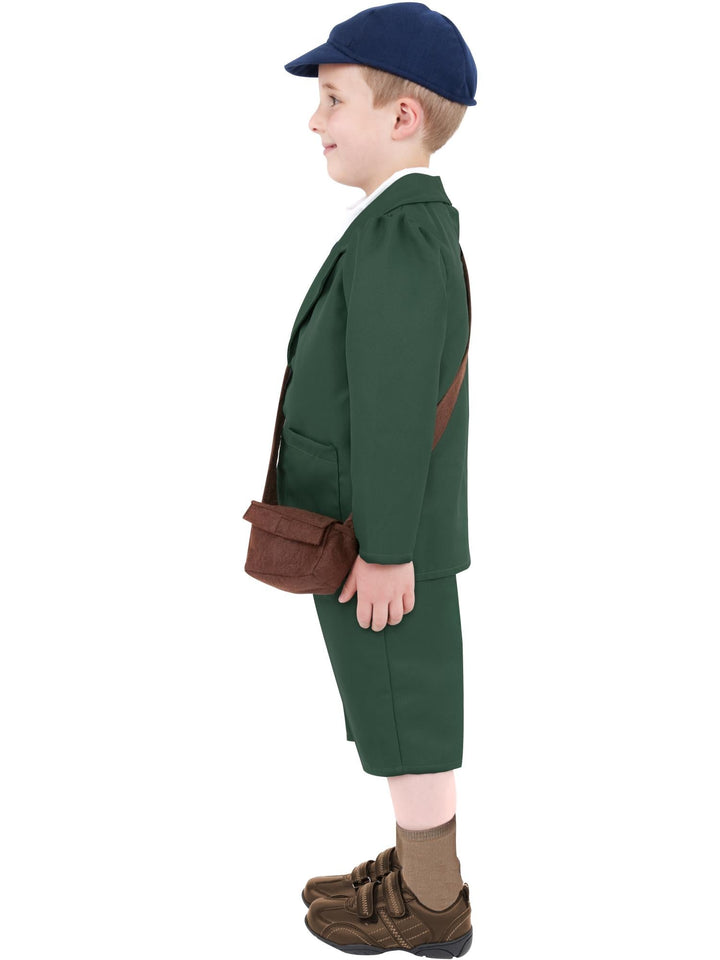 WORLD WAR II EVACUEE BOY COSTUME, CHILD - Little Shop of Horrors Costumery & Pop-Culture Emporium - 16 Bennetts Rd Mornington Melbourne - Melbourne's Most Iconic Costume Shop