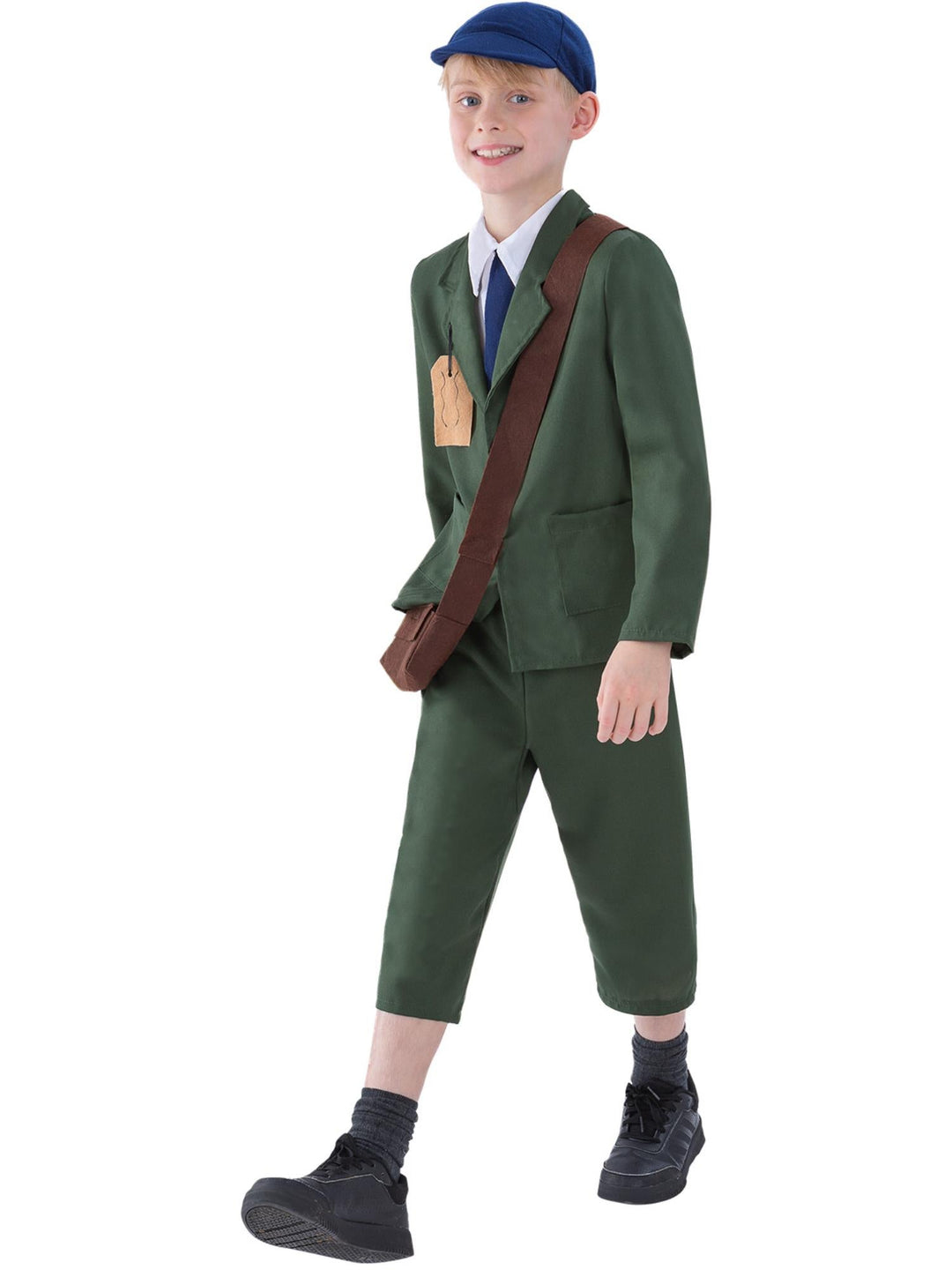 WORLD WAR II EVACUEE BOY COSTUME, CHILD - Little Shop of Horrors Costumery & Pop-Culture Emporium - 16 Bennetts Rd Mornington Melbourne - Melbourne's Most Iconic Costume Shop