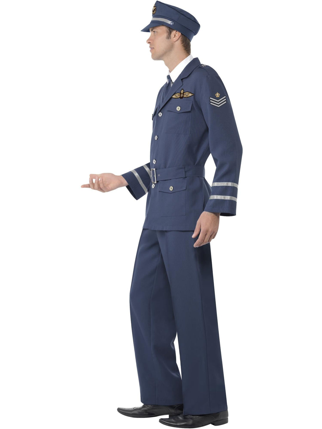 WW2 AIR FORCE CAPTAIN COSTUME, ADULT - Little Shop of Horrors Costumery & Pop-Culture Emporium - 16 Bennetts Rd Mornington Melbourne - Melbourne's Most Iconic Costume Shop