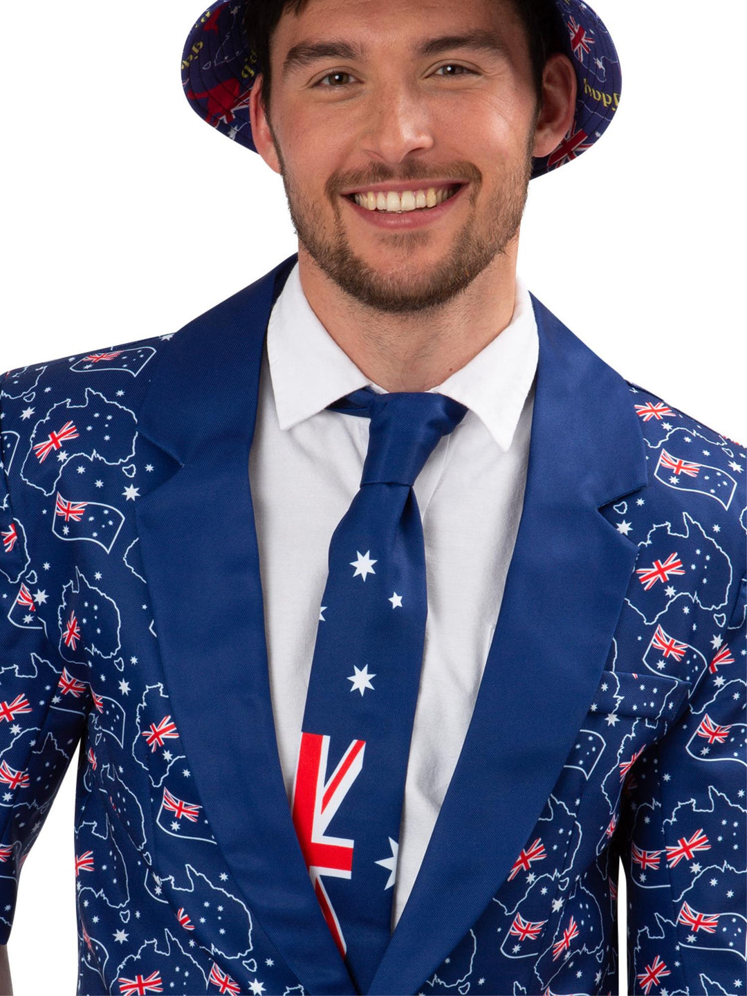 AUSTRALIA FLAG TIE - Little Shop of Horrors Costumery & Pop-Culture Emporium - 16 Bennetts Rd Mornington Melbourne - Melbourne's Most Iconic Costume Shop