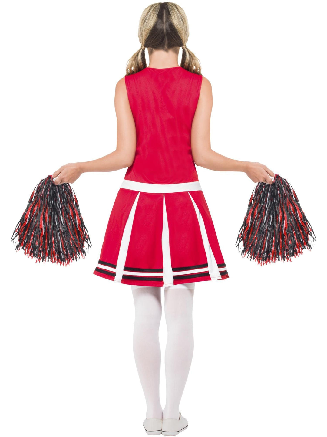 CHEERLEADER RED COSTUME, ADULT - Little Shop of Horrors Costumery & Pop-Culture Emporium - 16 Bennetts Rd Mornington Melbourne - Melbourne's Most Iconic Costume Shop