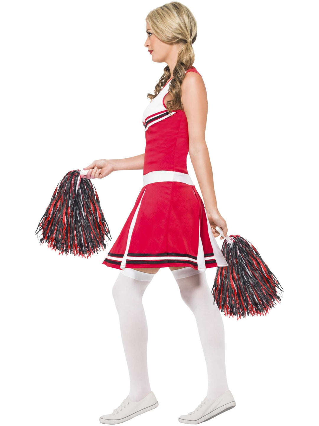 CHEERLEADER RED COSTUME, ADULT - Little Shop of Horrors Costumery & Pop-Culture Emporium - 16 Bennetts Rd Mornington Melbourne - Melbourne's Most Iconic Costume Shop