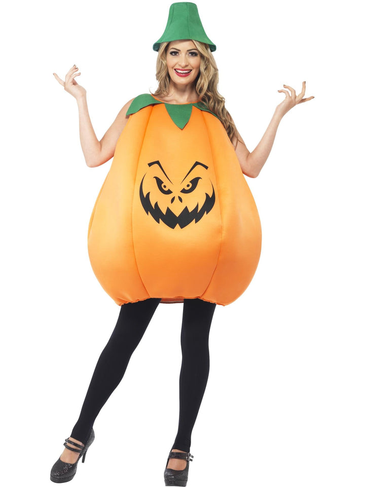 PUMPKIN TABARD COSTUME, ADULT - Little Shop of Horrors Costumery & Pop-Culture Emporium - 16 Bennetts Rd Mornington Melbourne - Melbourne's Most Iconic Costume Shop