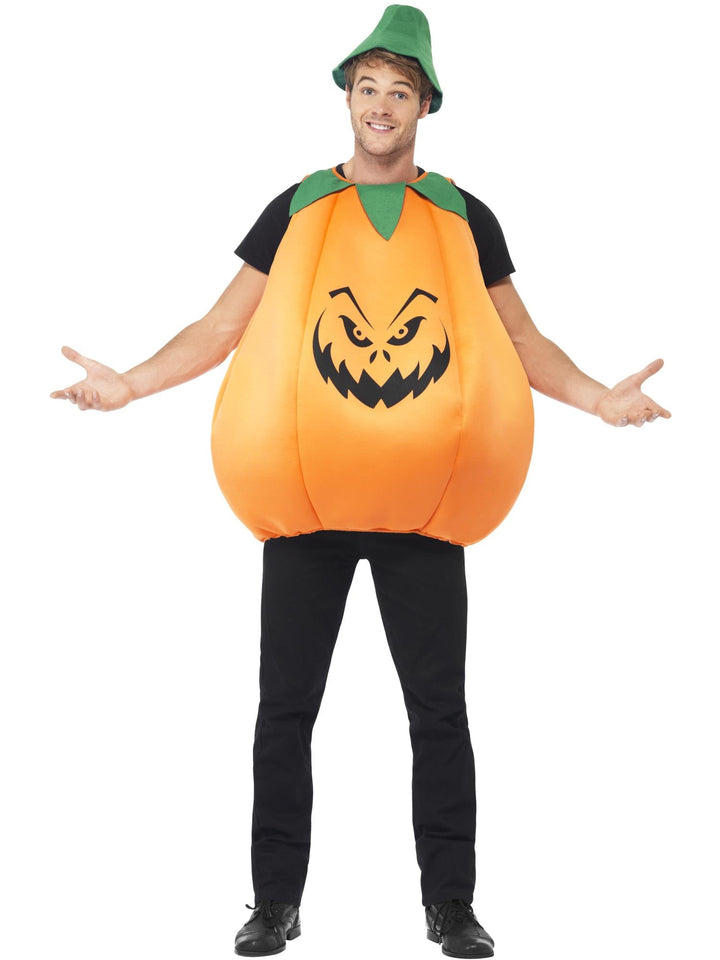 PUMPKIN TABARD COSTUME, ADULT - Little Shop of Horrors Costumery & Pop-Culture Emporium - 16 Bennetts Rd Mornington Melbourne - Melbourne's Most Iconic Costume Shop