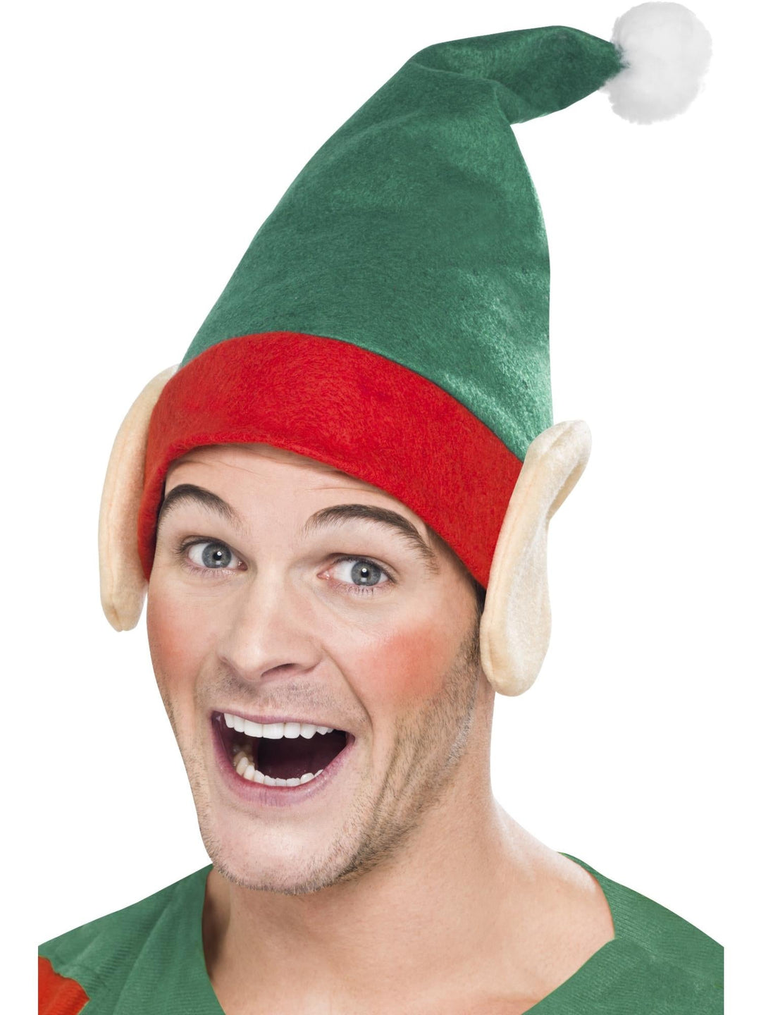 ELF HAT WITH EARS, ADULT - Little Shop of Horrors Costumery & Pop-Culture Emporium - 16 Bennetts Rd Mornington Melbourne - Melbourne's Most Iconic Costume Shop