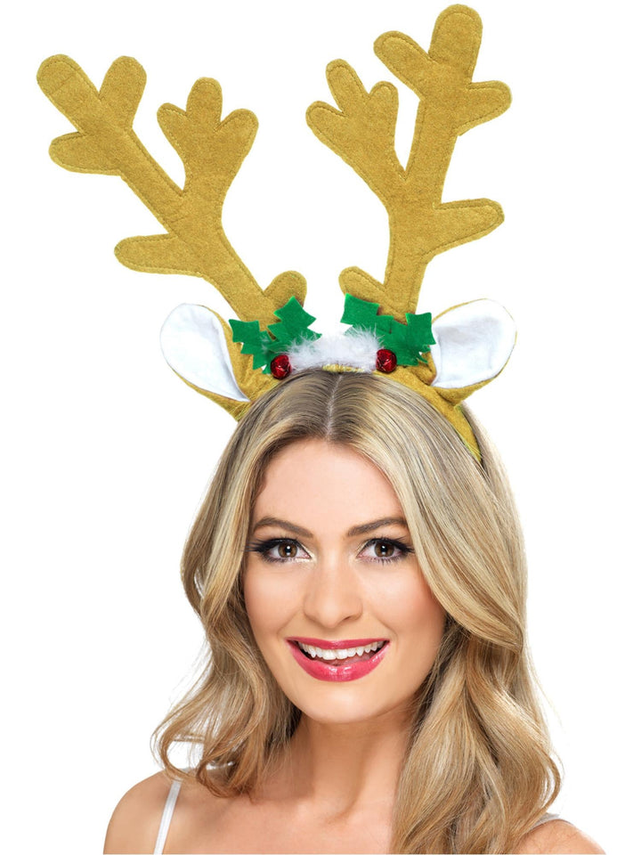 REINDEER ANTLERS, ADULT - Little Shop of Horrors Costumery & Pop-Culture Emporium - 16 Bennetts Rd Mornington Melbourne - Melbourne's Most Iconic Costume Shop