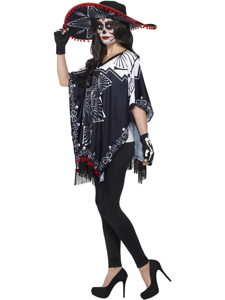 DAY OF THE DEAD BANDIT COSTUME, ADULT - Little Shop of Horrors Costumery & Pop-Culture Emporium - 16 Bennetts Rd Mornington Melbourne - Melbourne's Most Iconic Costume Shop