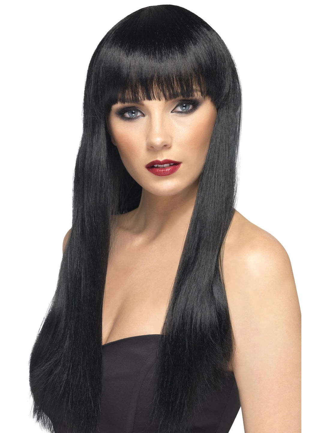 BEAUTY WIG, BLACK – ADULT - Little Shop of Horrors Costumery & Pop-Culture Emporium - 16 Bennetts Rd Mornington Melbourne - Melbourne's Most Iconic Costume Shop