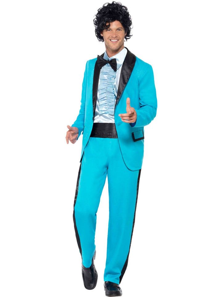 80S PROM KING COSTUME, ADULT - Little Shop of Horrors Costumery & Pop-Culture Emporium - 16 Bennetts Rd Mornington Melbourne - Melbourne's Most Iconic Costume Shop