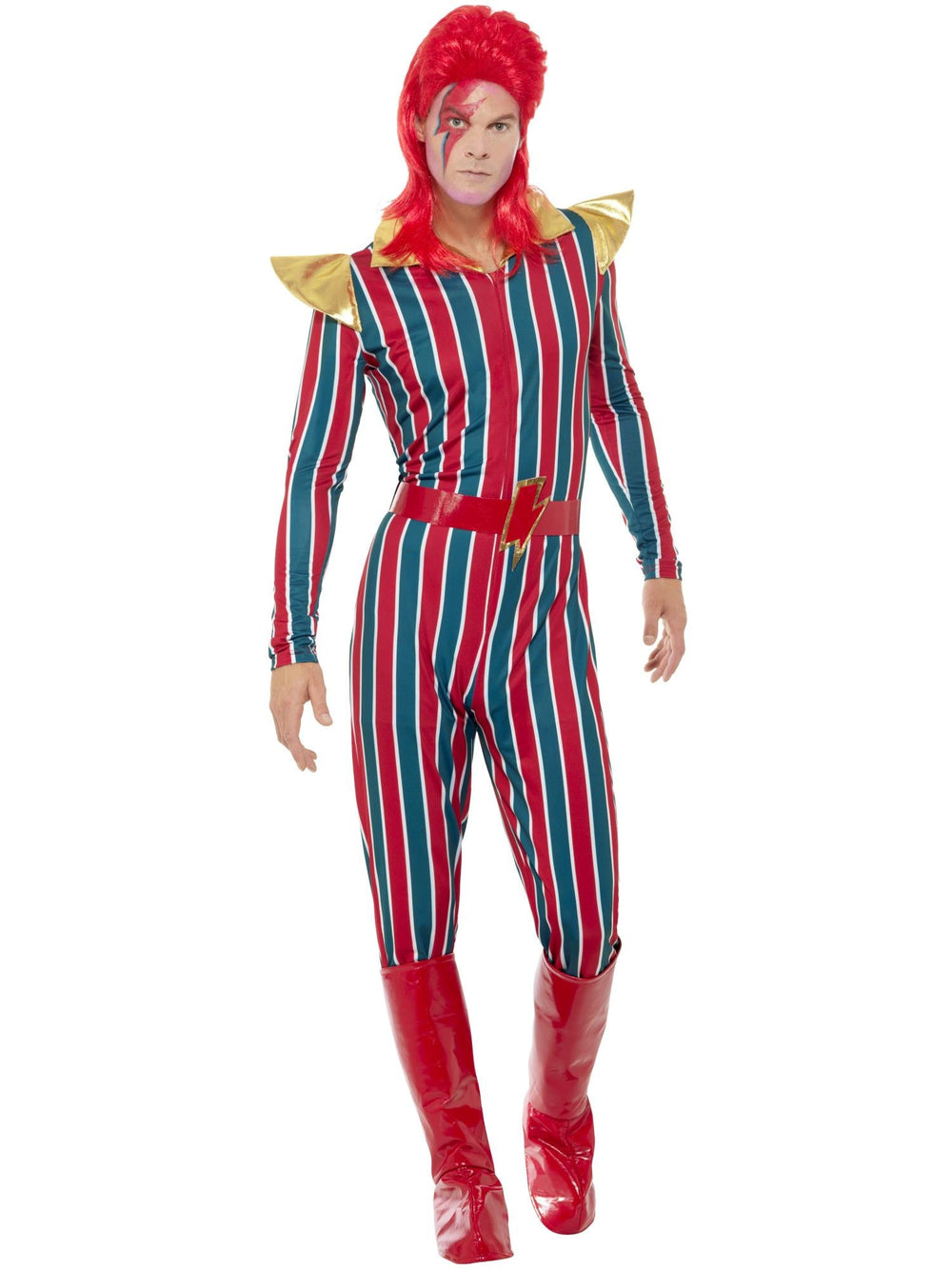 DAVID BOWIE SPACE SUPERSTAR COSTUME, ADULT - Little Shop of Horrors Costumery & Pop-Culture Emporium - 16 Bennetts Rd Mornington Melbourne - Melbourne's Most Iconic Costume Shop