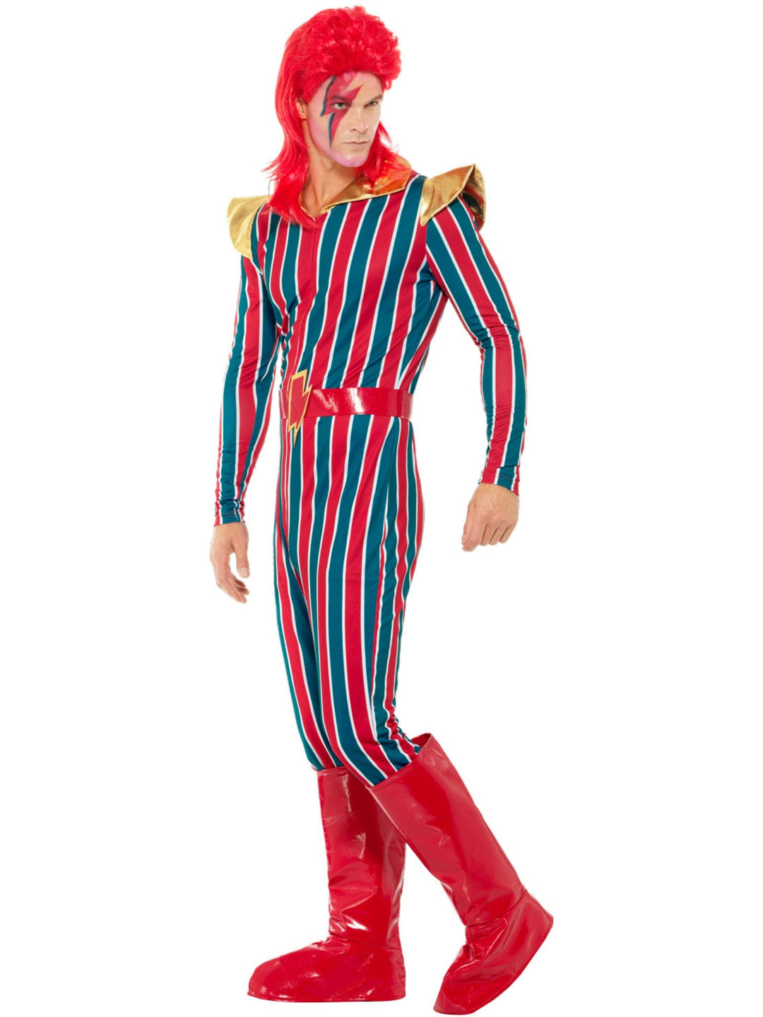 DAVID BOWIE SPACE SUPERSTAR COSTUME, ADULT - Little Shop of Horrors Costumery & Pop-Culture Emporium - 16 Bennetts Rd Mornington Melbourne - Melbourne's Most Iconic Costume Shop
