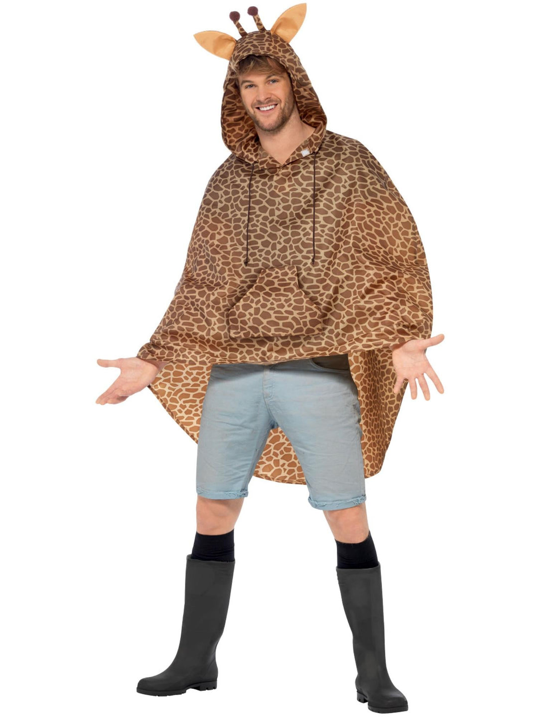 GIRAFFE PONCHO, ADULT - Little Shop of Horrors Costumery & Pop-Culture Emporium - 16 Bennetts Rd Mornington Melbourne - Melbourne's Most Iconic Costume Shop