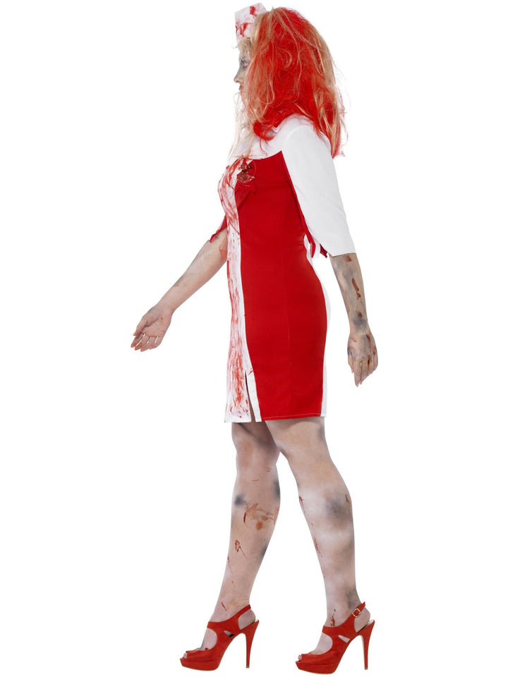 ZOMBIE NURSE PLUS SIZE COSTUME, ADULT - Little Shop of Horrors Costumery & Pop-Culture Emporium - 16 Bennetts Rd Mornington Melbourne - Melbourne's Most Iconic Costume Shop