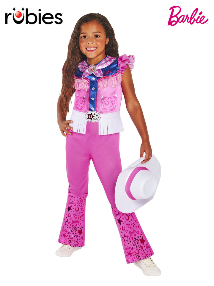 BARBIE COWGIRL DELUXE COSTUME, CHILD - Little Shop of Horrors Costumery & Pop-Culture Emporium - 16 Bennetts Rd Mornington Melbourne - Melbourne's Most Iconic Costume Shop