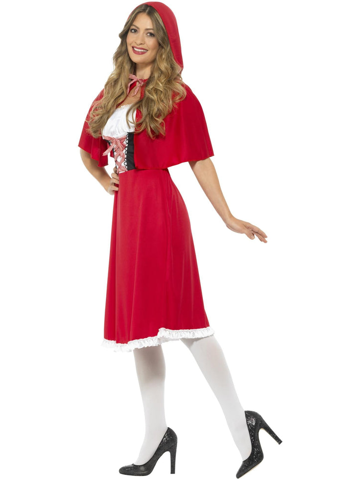 RED RIDING HOOD COSTUME – LONG, ADULT - Little Shop of Horrors Costumery & Pop-Culture Emporium - 16 Bennetts Rd Mornington Melbourne - Melbourne's Most Iconic Costume Shop
