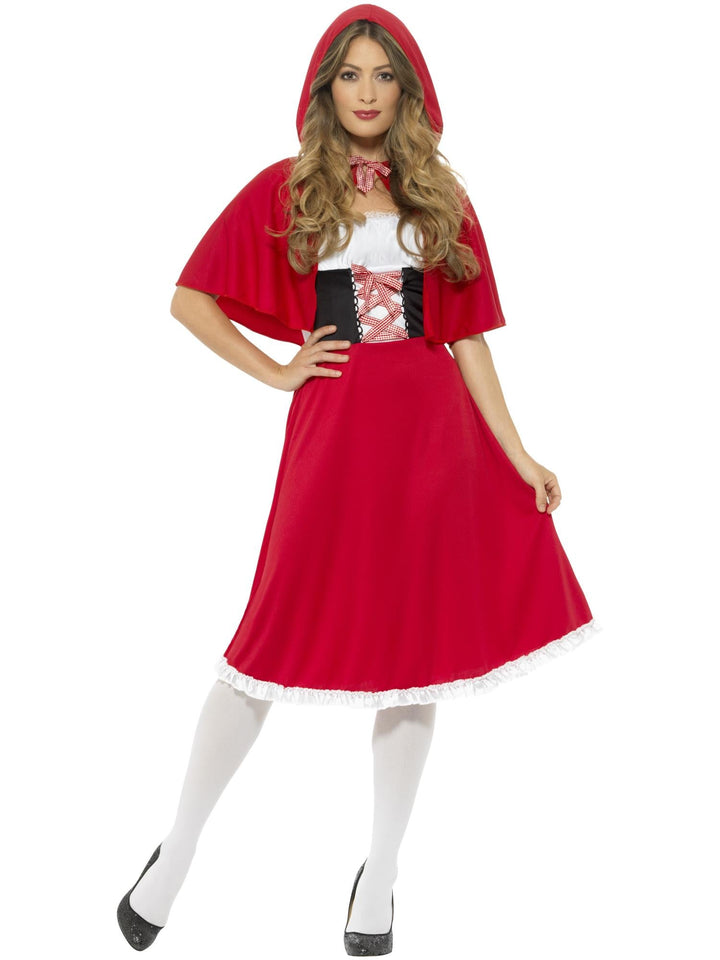RED RIDING HOOD COSTUME – LONG, ADULT - Little Shop of Horrors Costumery & Pop-Culture Emporium - 16 Bennetts Rd Mornington Melbourne - Melbourne's Most Iconic Costume Shop