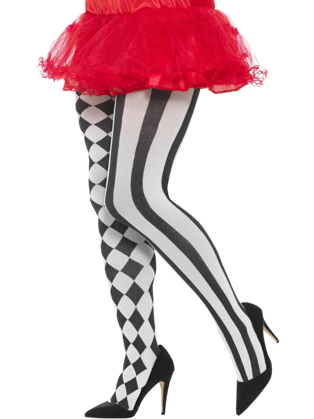 HARLEQUIN TIGHTS, ADULT PLUS SIZE - Little Shop of Horrors Costumery & Pop-Culture Emporium - 16 Bennetts Rd Mornington Melbourne - Melbourne's Most Iconic Costume Shop